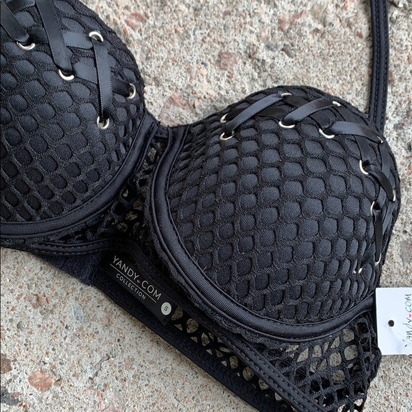 Yandy Fishnet Bra - Picture 8 of 10